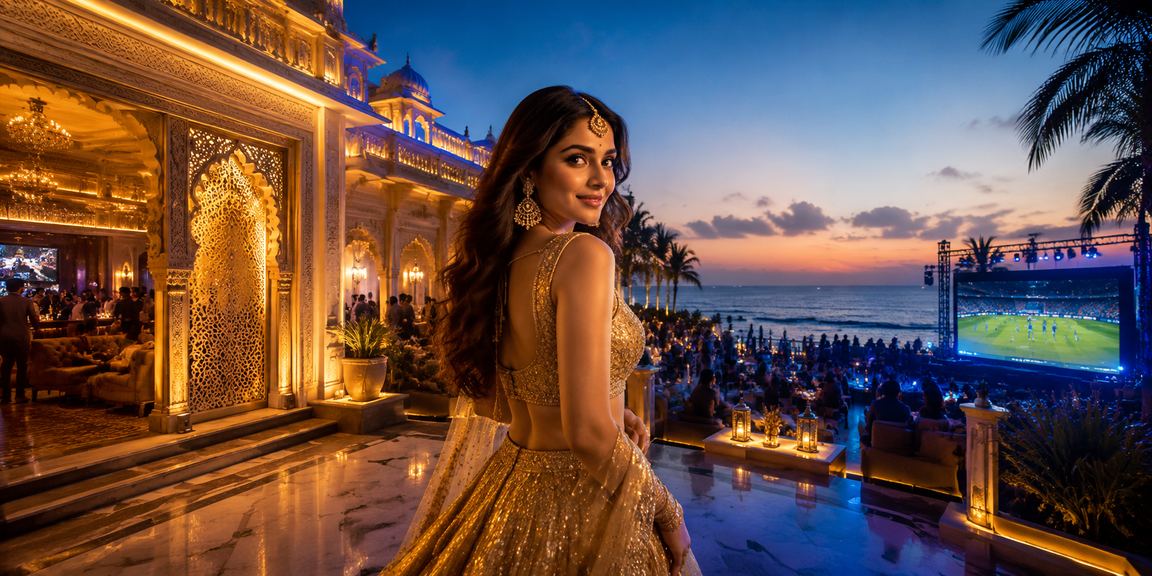 Teen Patti player enjoying card game alongside IPL cricket broadcast